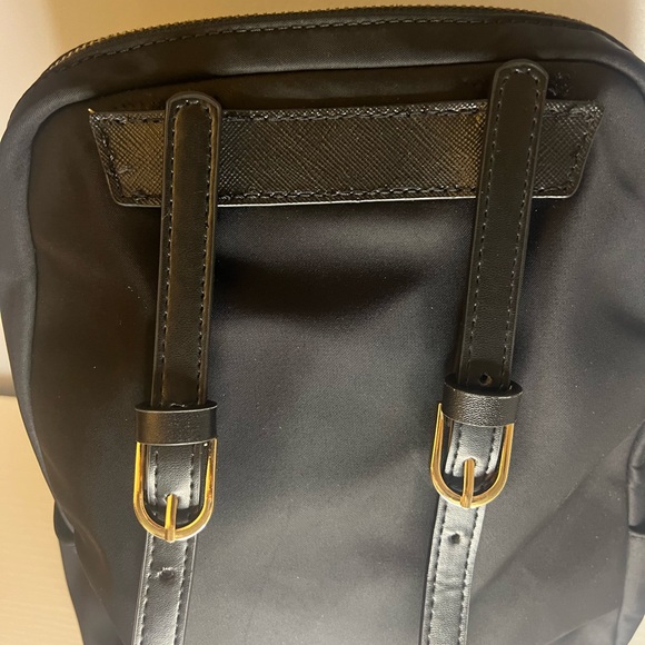 🛑SOLD🛑KATE SPADE NEW YORK Nylon Leather-Trimmed Backpack 🖤♠️ - Picture 13 of 17